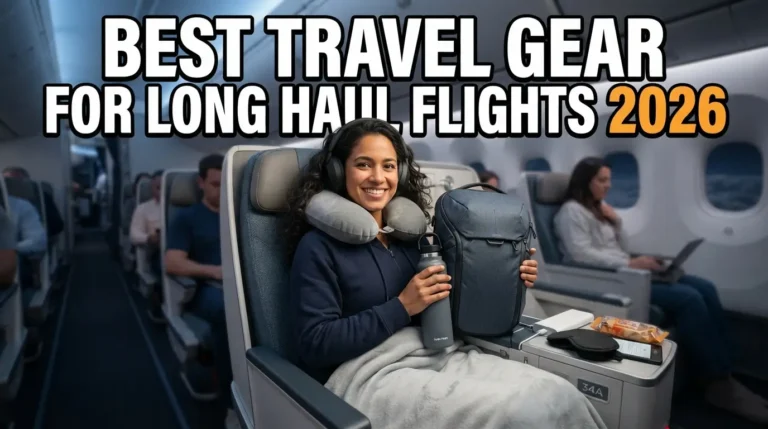 Best Travel Gear for Long Haul Flights 2026