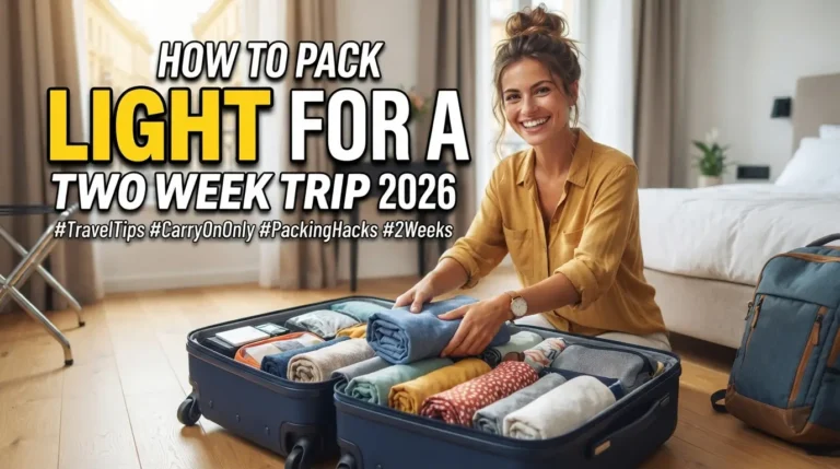 How to Pack Light for a Two Week Trip 2026