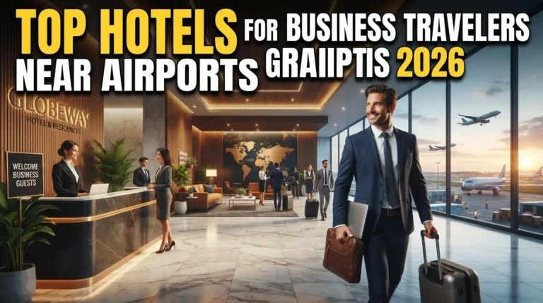 Top Hotels for Business Travelers Near Airports 2026