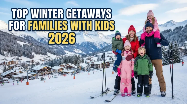 Top Winter Getaways for Families With Kids 2026