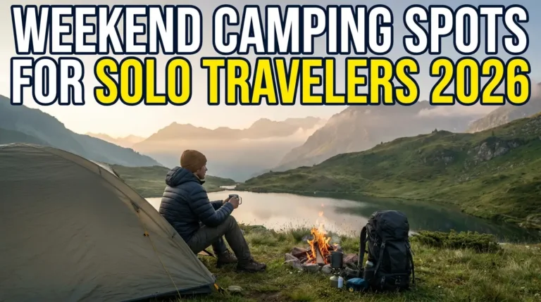 Weekend Camping Spots for Solo Travelers 2026